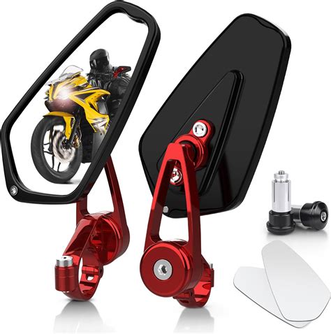 MICTUNING CNC Motorcycle Mirrors .
